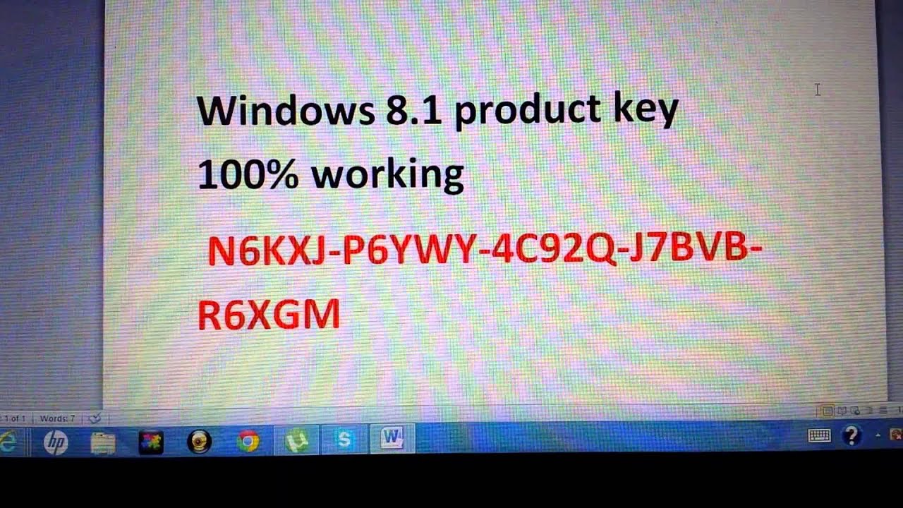 free windows 8 product key for activation